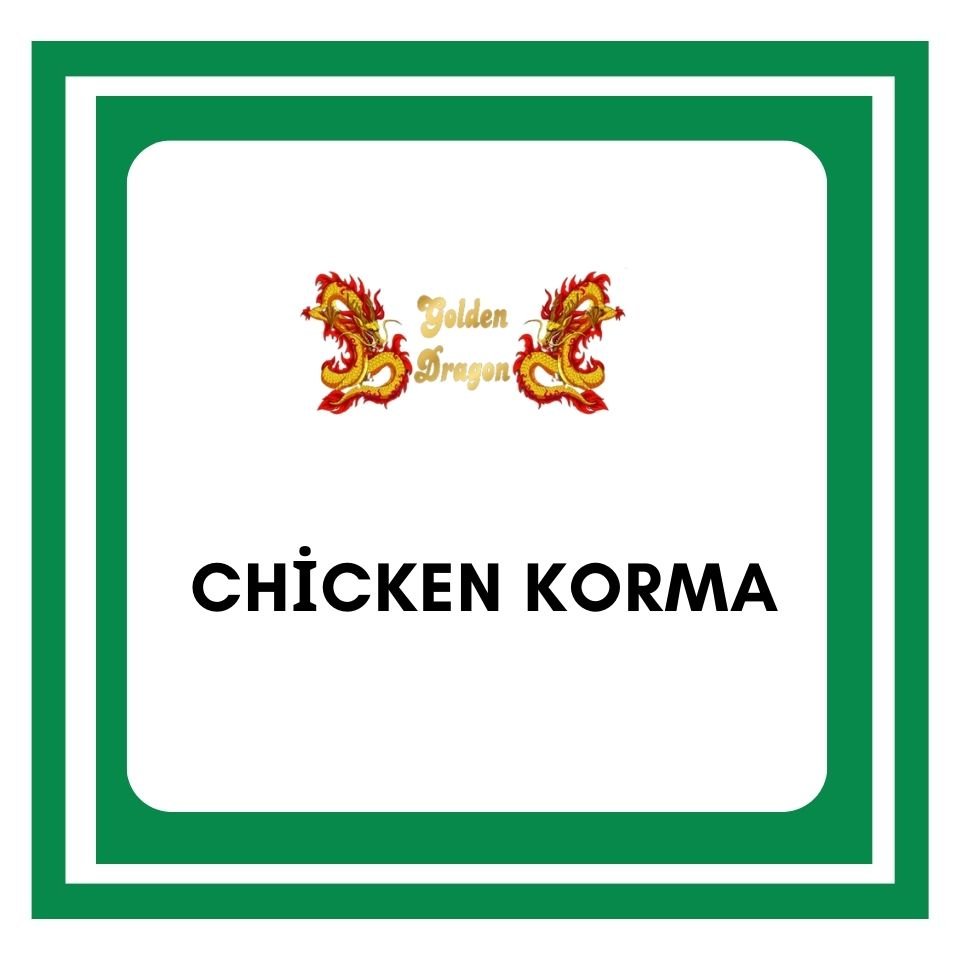 Chicken Korma