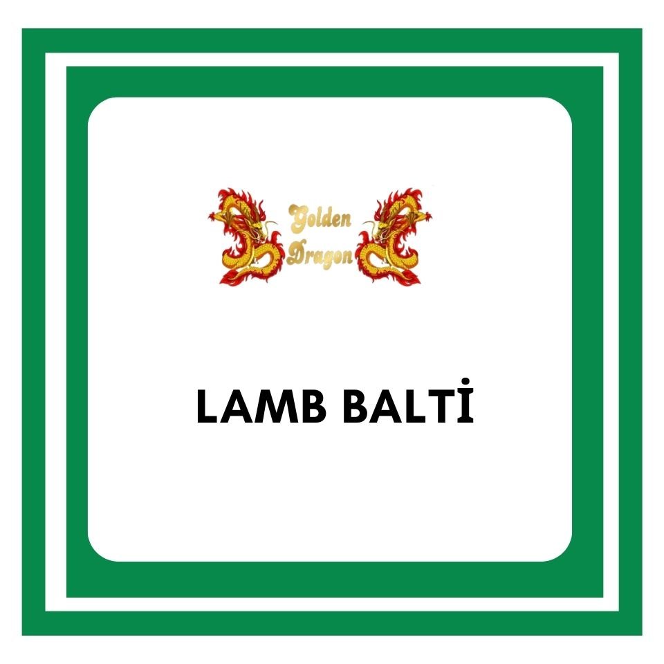 Lamb Balti