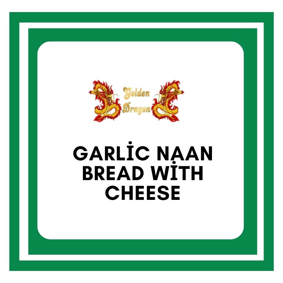 Garlic Naan Bread With Cheese