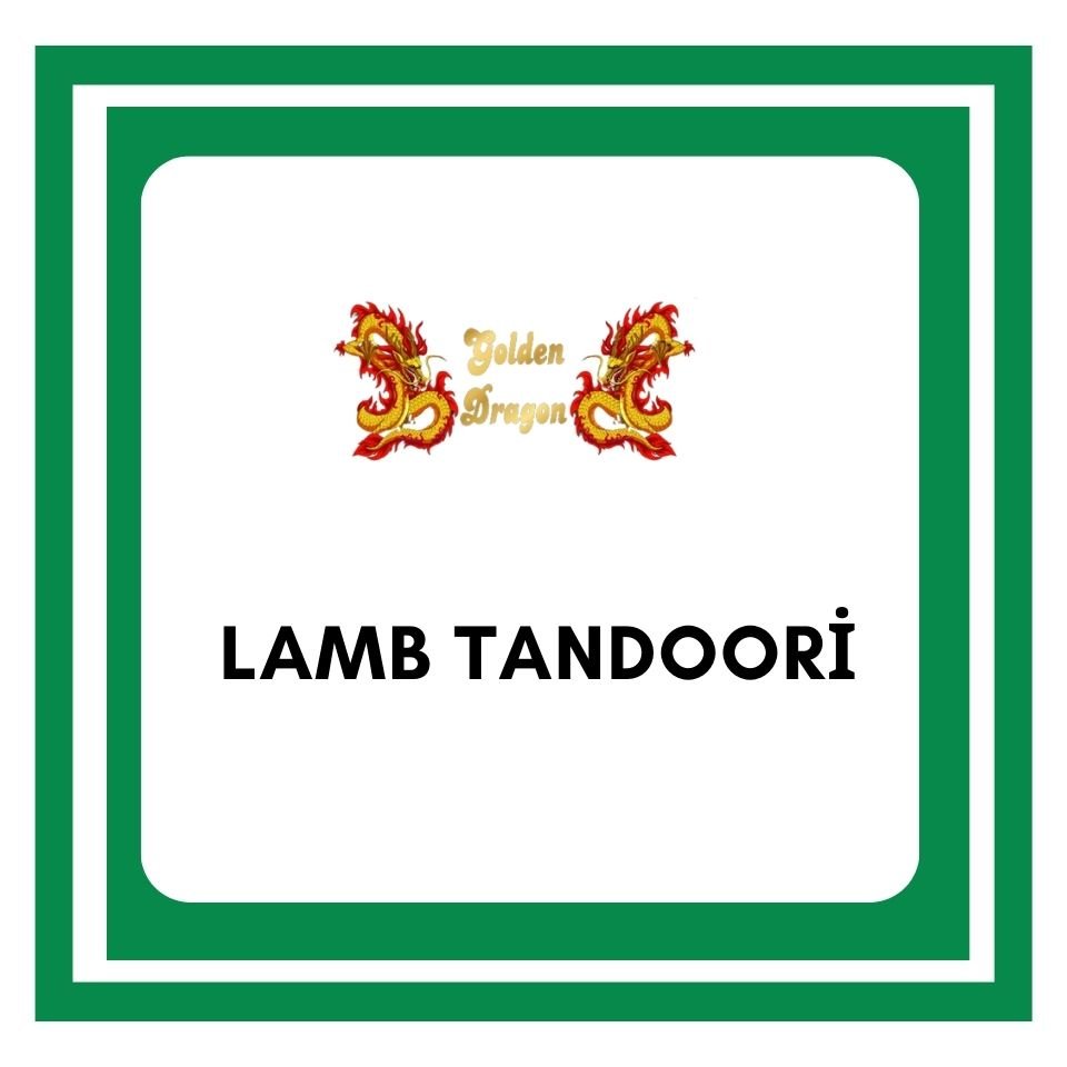 Lamb Tandoori