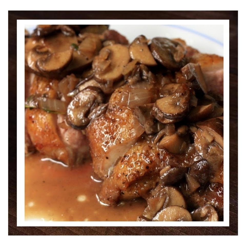 Duck With Mushrooms