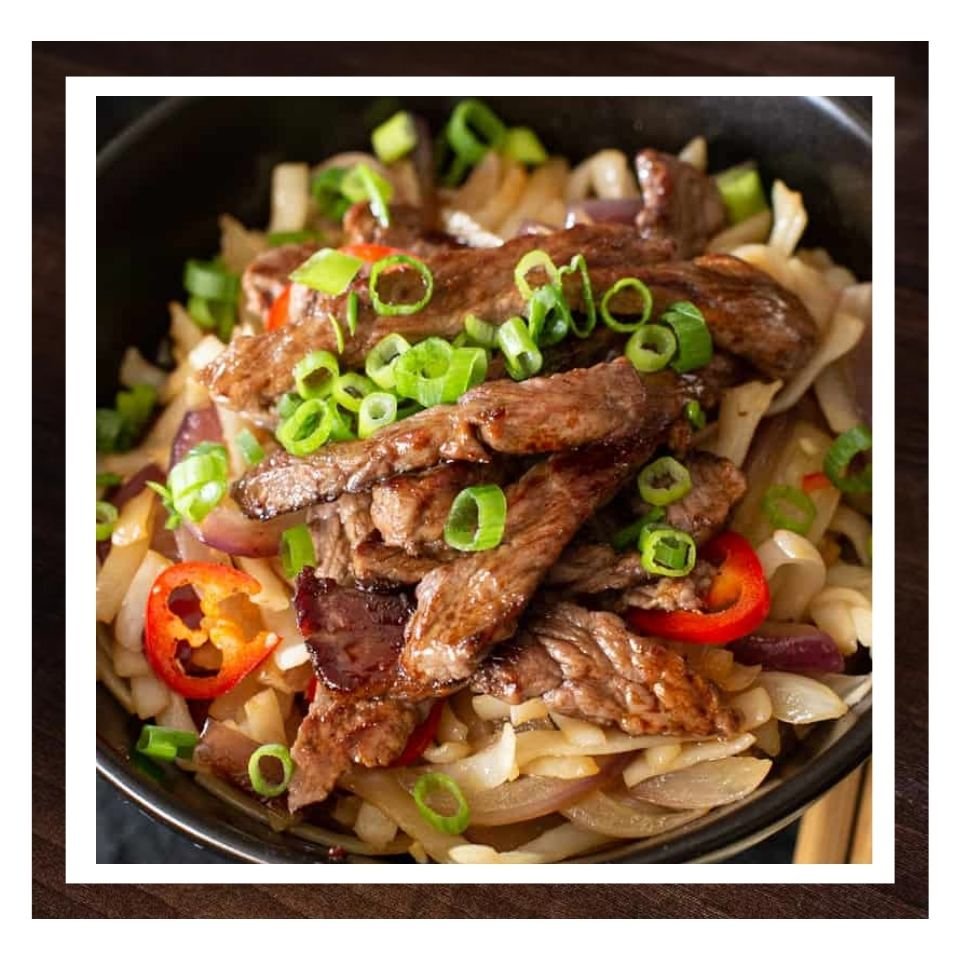 Fried Noodles With Beef