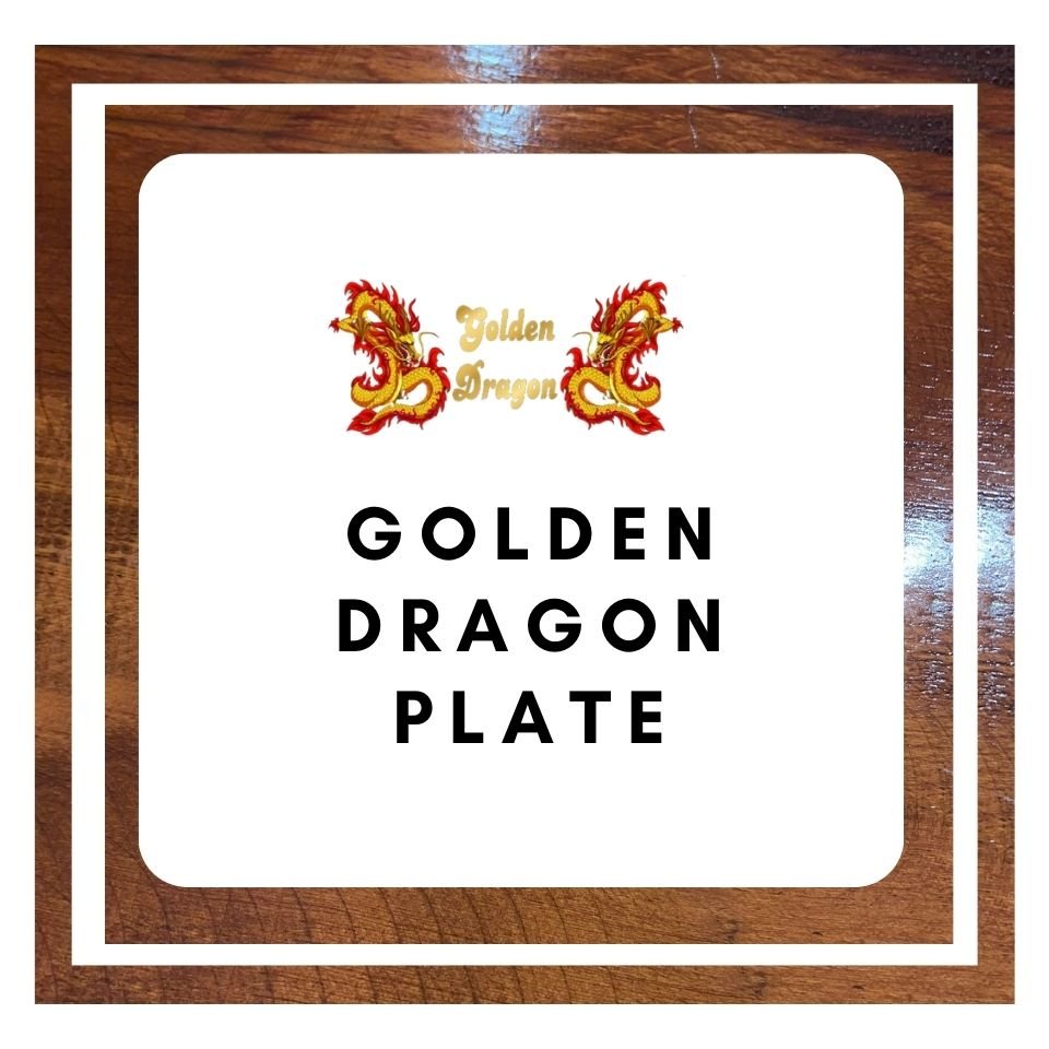 Golden Dragon Plate