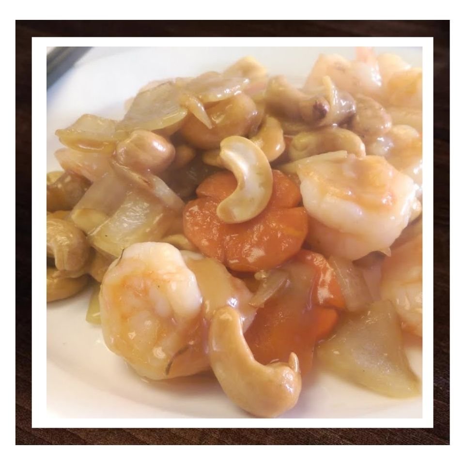 Prawn With Bamboo Shoots And Water Chestnuts