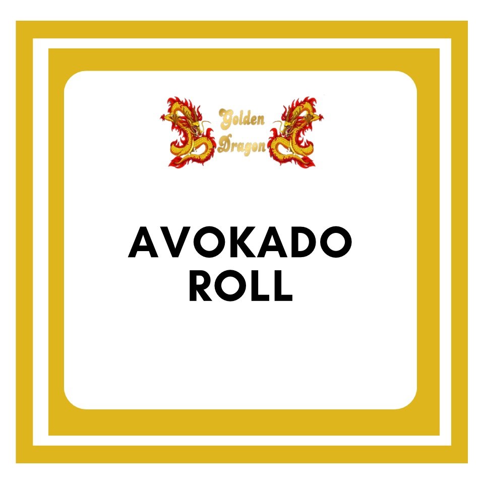 VEGETARIAN AVOKADO ROLL