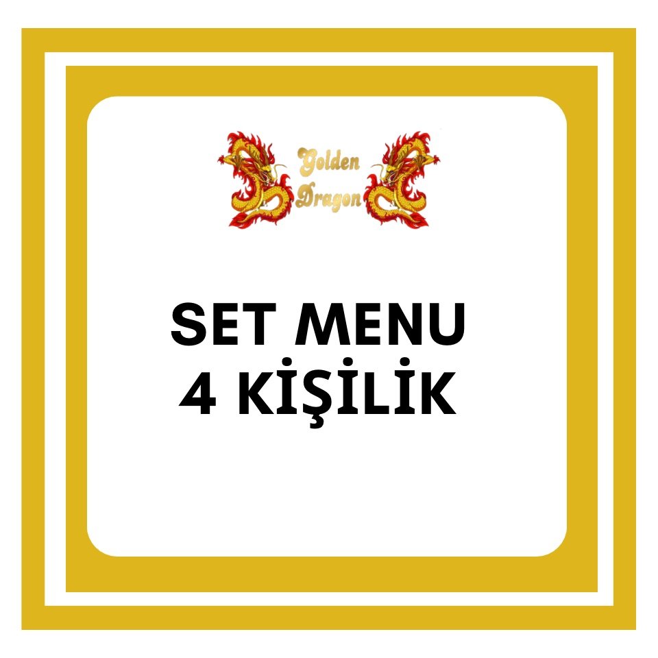 SET MENU  4 Kişilik (Sushi)